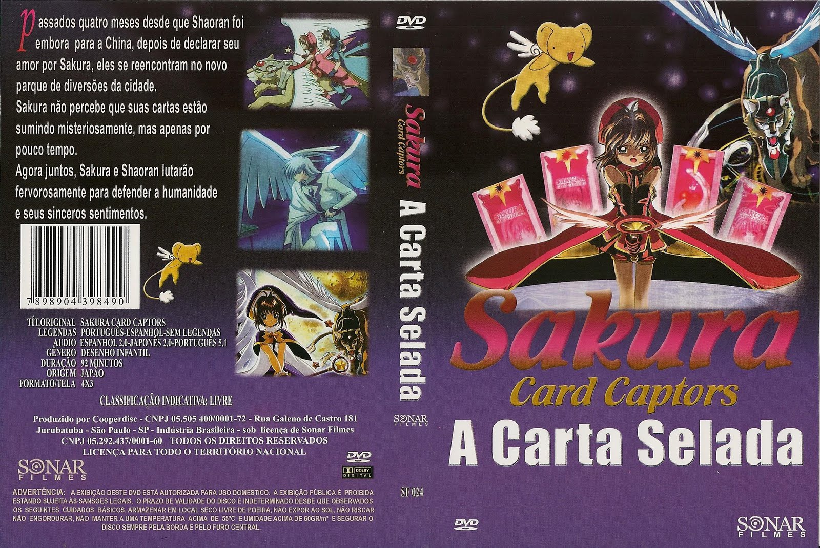 Sakura Card Captors: A Carta Selada, Dublapédia
